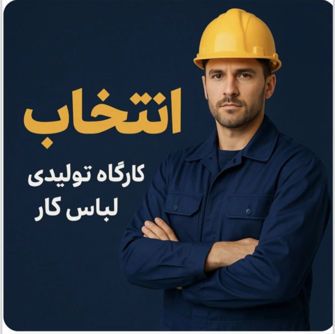 کارگاه تولیدی لباس کار انتخاب